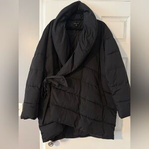 Universal Standard Kanda 2 Puffer Wrap Coat, M